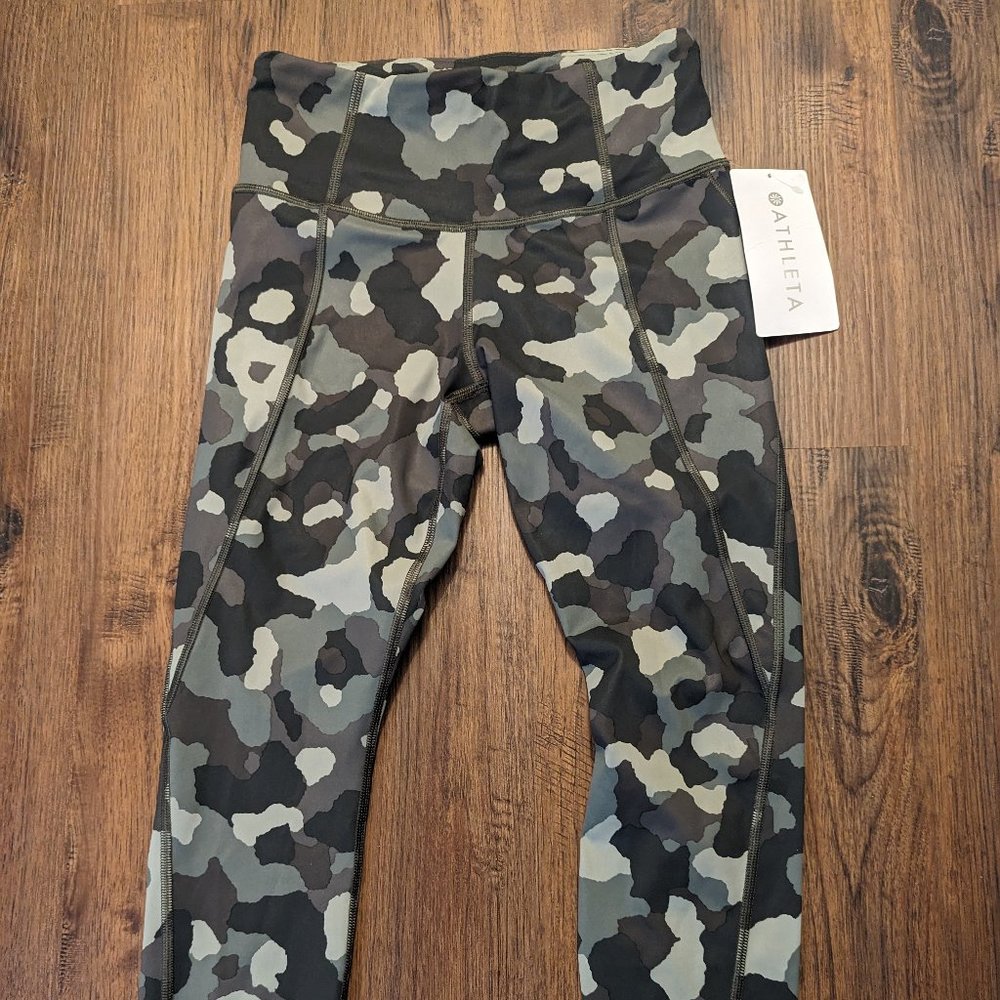 Athleta Lightning Camo 7/8 Leggings - New w/ tags